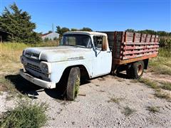 1960 Ford F600 S/A Grain Truck 