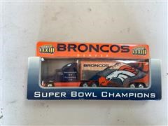 Broncos Super Bowl XXXIII Commemorative 1:80 Transporter 