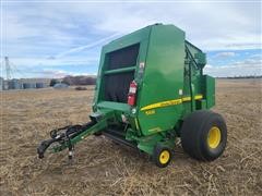 2010 John Deere 568 Mega Wide Round Baler 