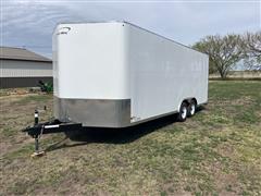 2017 Sharp 20’ T/A Enclosed Trailer 