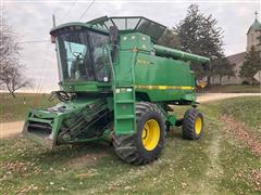 1998 John Deere 9510 Maximizer 4WD Sidehill Combine 