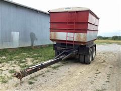 1980 Homemade 12’ Pup Grain Trailer 