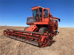 Massey Ferguson 750 Combine W/Header 