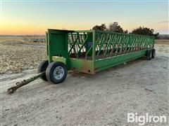 Forever Products 30’ Bale Feeder Trailer 