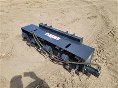 2024 JCT 6' Wide Tiller Skid Steer Attachment 