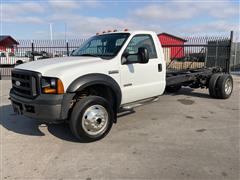 2006 Ford F450XL Super Duty 4x4 Cab & Chassis 