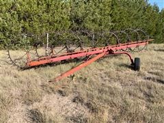 Farmhand 9 Wheel Side Delivery Rake 