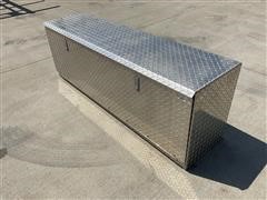 Aluminum 5’ Storage Bin/Toolbox 