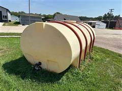 Liquid Fertilizer Storage Tank & Gas Powered Transfer Pump 