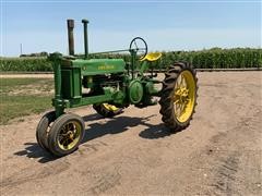 1937 John Deere B 2WD Tricycle-Front Tractor 