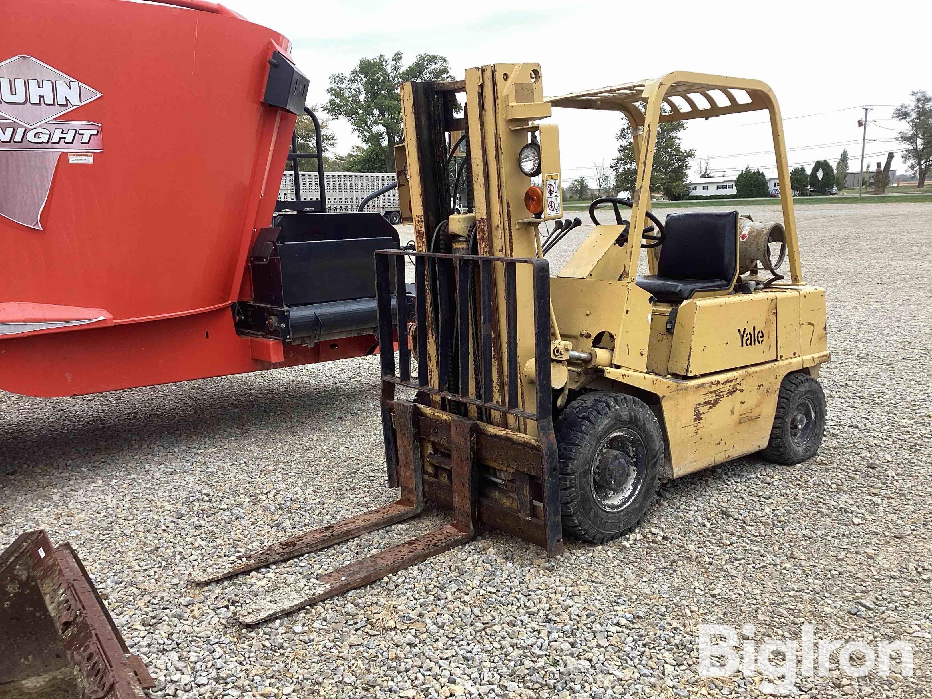 Yale GLP050RBJUAT080 2WD Forklift 