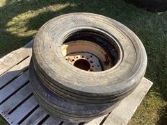 Goodyear 7.50-15 Tires & Rim 