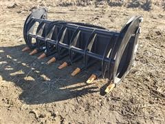 2021 Heavy Duty Brush Grapple Skid Steer Attachment 