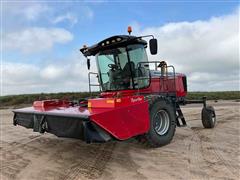 2022 Massey Ferguson WR9980 Self-Propelled Windrower W/RazorBar 9316D Rotary Head 