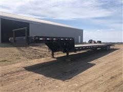 2016 Load Max 53' T/A Drop Deck Trailer W/Hyd Tail Section 