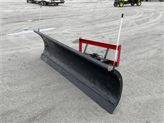 Hydraulic Angle Snow Blade Skid Steer Attachment 