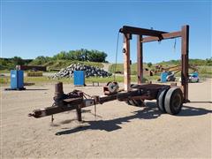 Homemade Winch Lift Trailer 