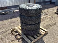 BF Goodrich LT265-75 R16 Tires W/Aluminum Wheels 
