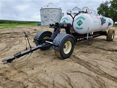 2022 Behnke GN2900WG-ANB Double Anhydrous Tank Wagon W/ 2021 Arcosa Tanks 