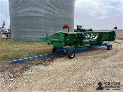 2021 John Deere C8R 8R30" Corn Head W/Header Trailer 