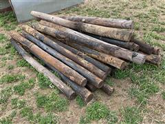 8’ Wooden Fence Posts 