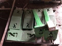 John Deere 4020 Front Weights & Brackets 