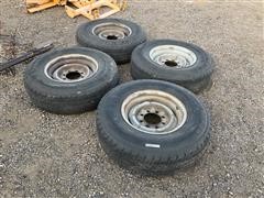 Cooper LT235/85R16 Tires & Rims 