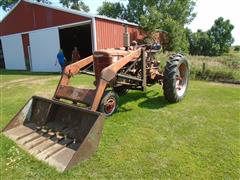 1951 Farmall M 2WD Tractor W/Loader 