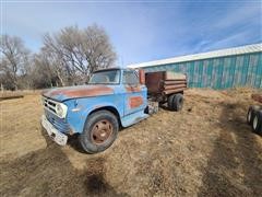 1972 Dodge D600 2WD Dump Truck 