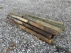 Wood Fence Posts (BID PER UNIT) 