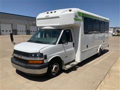 2012 Chevrolet 4500 Express Accessible Municipal Transit Glaval Bus W/Duramax 