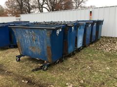 1 Yard Rear Load Dumpsters 