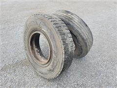 295-75R22.5 Tires & Rim 