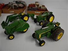 Flat Of John Deere Die-cast Tractors 