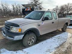 1998 Ford F150 XL 4x4 Extended Cab Pickup 