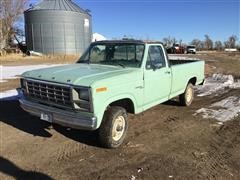 1980 Ford F150 Custom Pickup 