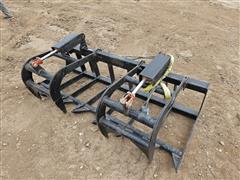 2024 Mid-State Brush Grapple Skid Steer Attachment 