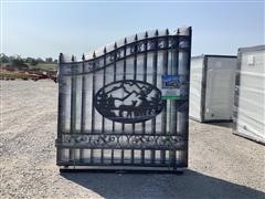 2022 Greatbear 14’ Wrought Iron Bi-parting Gates 