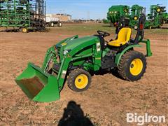 John Deere 2025R Compact Utility Tractor W/Loader 