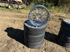 305/35R24 Tires & Aluminum Rims 