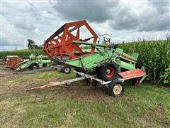 Owatonna 260 Self-Propelled Windrower & Trailer 
