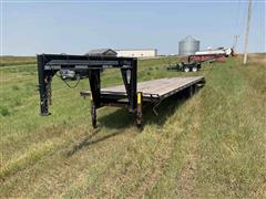 2005 Titan 29’ Gooseneck T/A Flatbed Trailer 