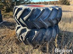 BTK 23.2-30 Tires & Gleaner Rims 