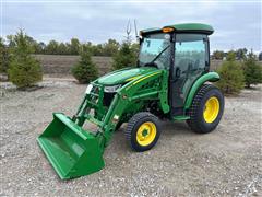 2022 John Deere 3046R MFWD Compact Utility Tractor W/Loader 