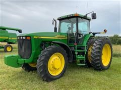 2000 John Deere 8210 MFWD Tractor 