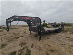 2022 Maxx-D H8X T/A Gooseneck Buggy Trailer 