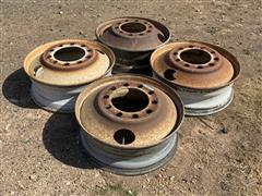 24.5 Budd End Commercial Truck Steel Wheels 