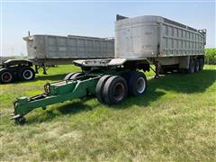 1972 Ravens 2295700-33633 Tri/A Aluminum End Dump Trailer 