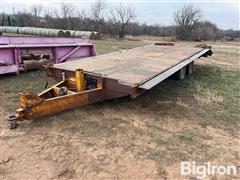 1980 Belshe T/A Flatbed Trailer 