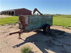 Antique Wood Feed Wagon 